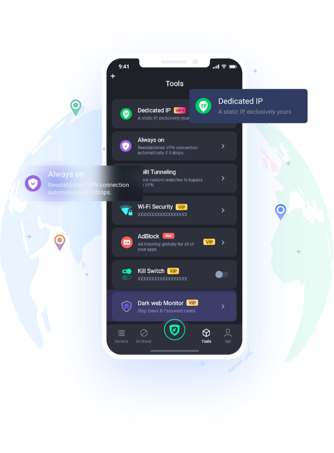 iTop VPN iOS Advanced Features