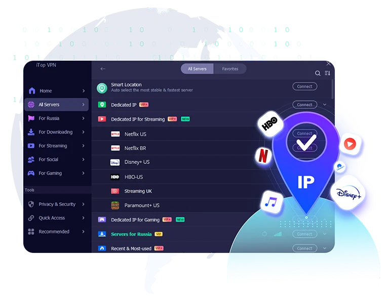 Выделенный IP для стриминга